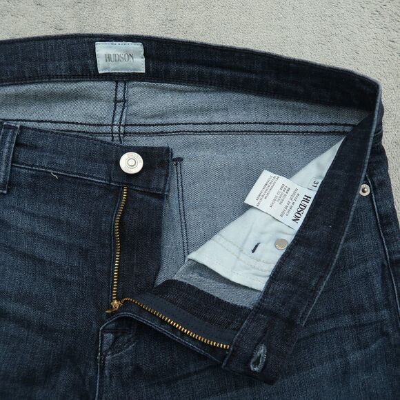 Hudson Jeans Women's Size 31 Blue Mid-Rise Krista Super Skinny Denim 29" Inseam - Picture 2 of 16